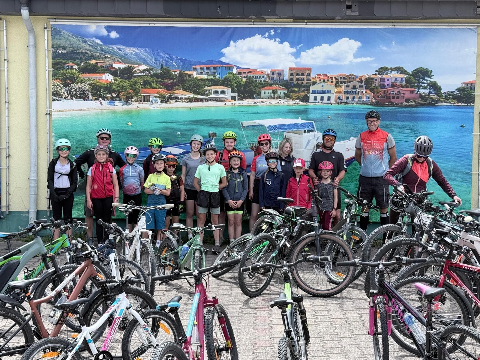 Gruppenfoto beim Zeltlager 2026
