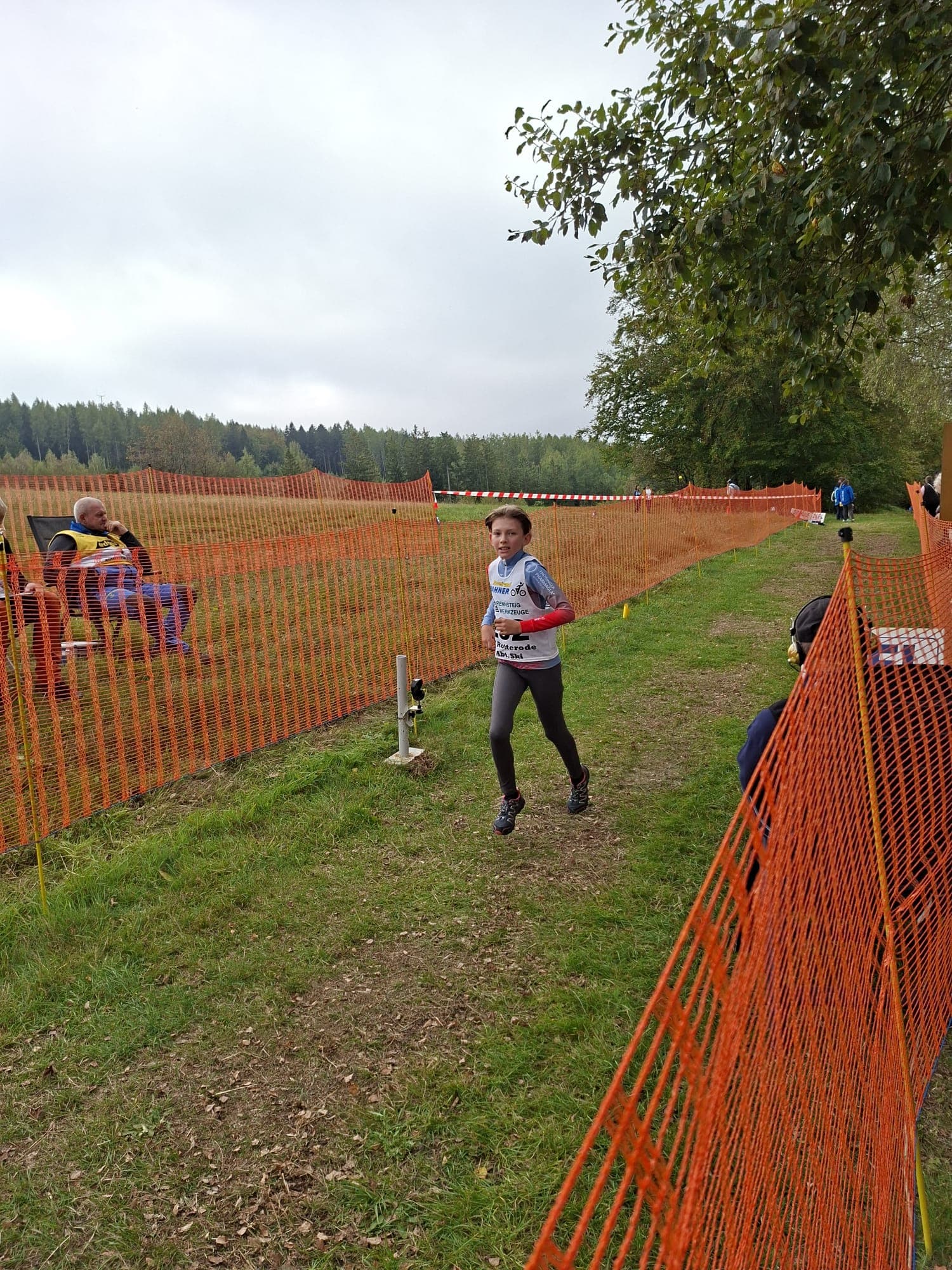 Anna beim Zieleinlauf
